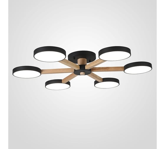 Потолочная люстра IMPERIUMLOFT TURNA 6 Black 178336-26 1