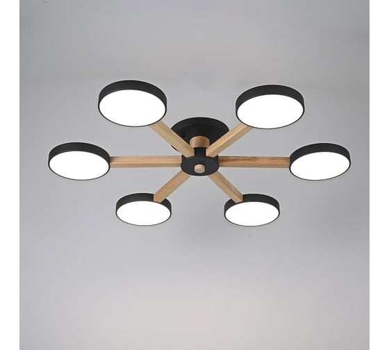 Потолочная люстра IMPERIUMLOFT TURNA 6 Black 178336-26