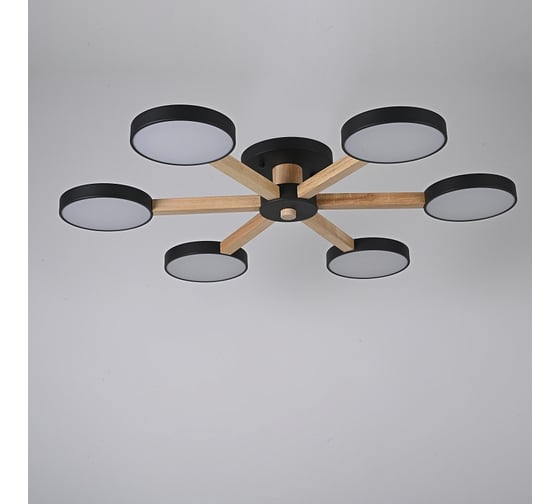 Потолочная люстра IMPERIUMLOFT TURNA 6 Black 178336-26