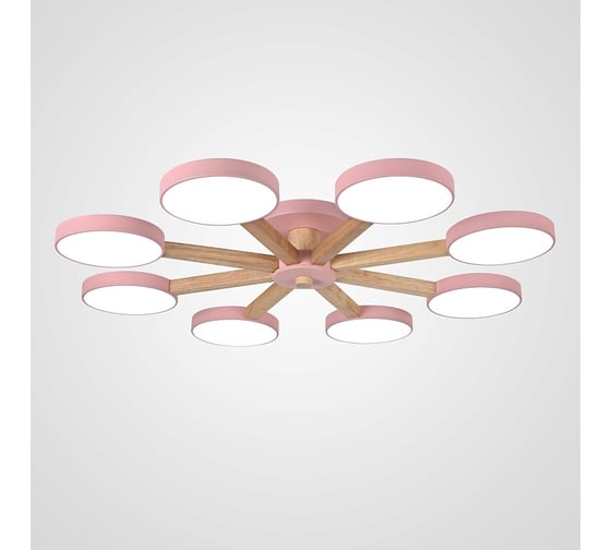 Потолочная люстра IMPERIUMLOFT TURNA 8 Pink 178343-26 1