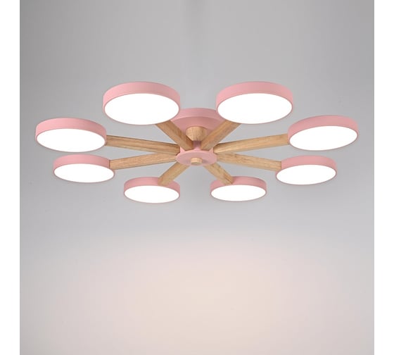 Потолочная люстра IMPERIUMLOFT TURNA 8 Pink 178343-26