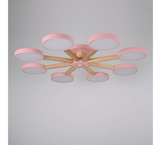Потолочная люстра IMPERIUMLOFT TURNA 8 Pink 178343-26
