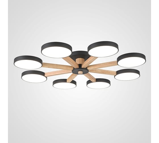 Потолочная люстра IMPERIUMLOFT TURNA 8 Black 178341-26