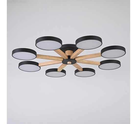 Потолочная люстра IMPERIUMLOFT TURNA 8 Black 178341-26