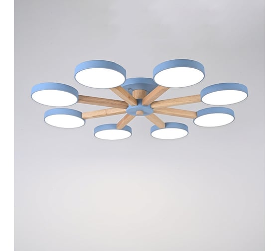 Потолочная люстра IMPERIUMLOFT TURNA 8 Blue 178344-26