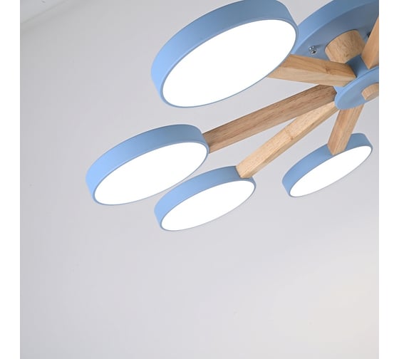 Потолочная люстра IMPERIUMLOFT TURNA 8 Blue 178344-26