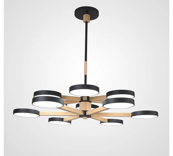 Подвесная люстра IMPERIUMLOFT TURNA DBL L12 Black 229086-26