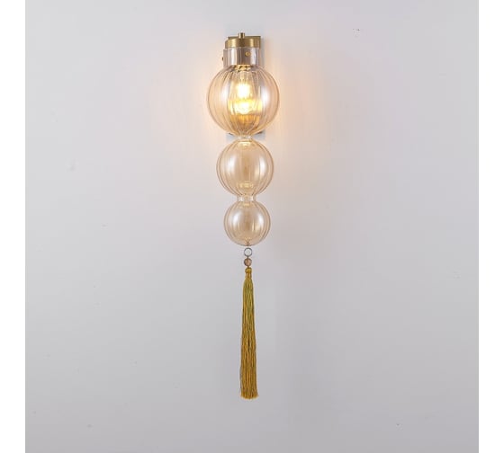 Бра IMPERIUMLOFT Heathfield Lighting - Medina Wall brass/amber 177914-22