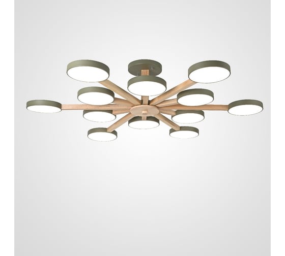 Потолочный светильник IMPERIUMLOFT TURNA L12 Khaki 228863-26 1