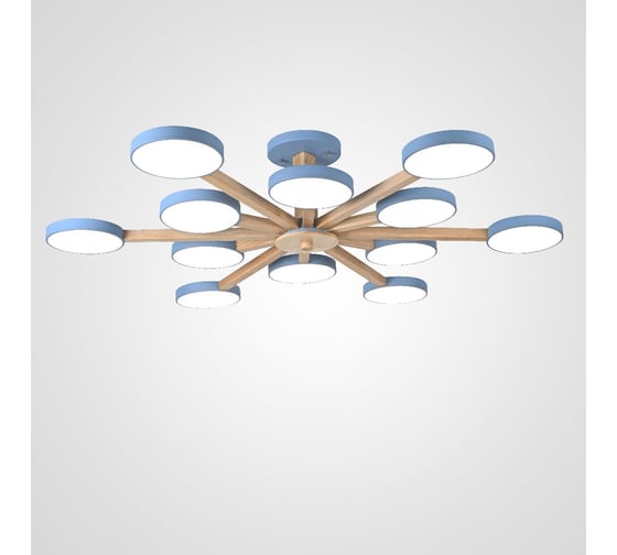Потолочный светильник IMPERIUMLOFT TURNA L12 Blue 228855-26 1