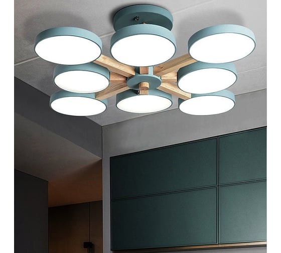 Потолочный светильник IMPERIUMLOFT TURNA L8 Blue 228853-26