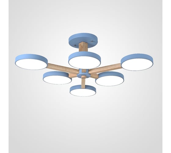 Потолочный светильник IMPERIUMLOFT TURNA L6 Blue 228852-26 1