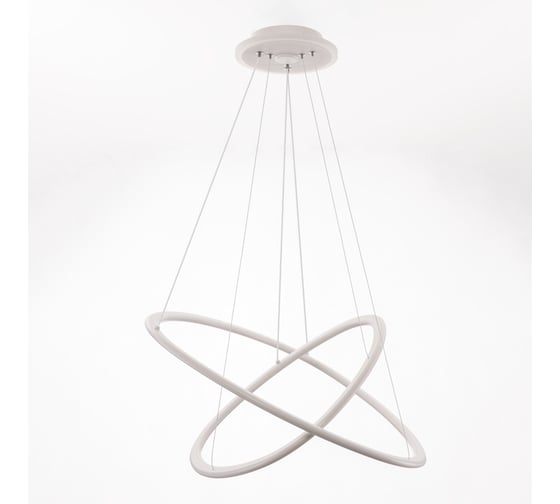 Люстра подвесная с пультом Citilux ТRIO LED Белая CL215B060E
