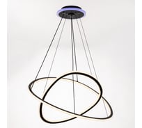 Люстра подвесная с пультом Citilux ТRIO LED Чёрная CL215B061E