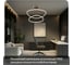 Люстра подвесная с пультом Citilux ТRIO LED Чёрная CL215B061E 26
