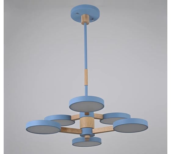 Подвесная люстра IMPERIUMLOFT TURNA DBL L6 Blue 229090-26