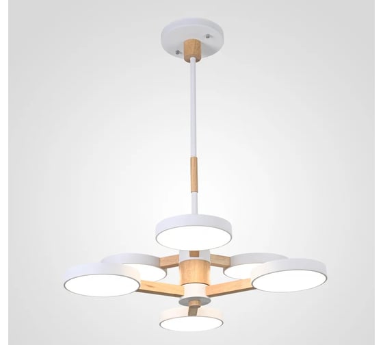 Подвесная люстра IMPERIUMLOFT TURNA DBL L6 White 141109-26 1
