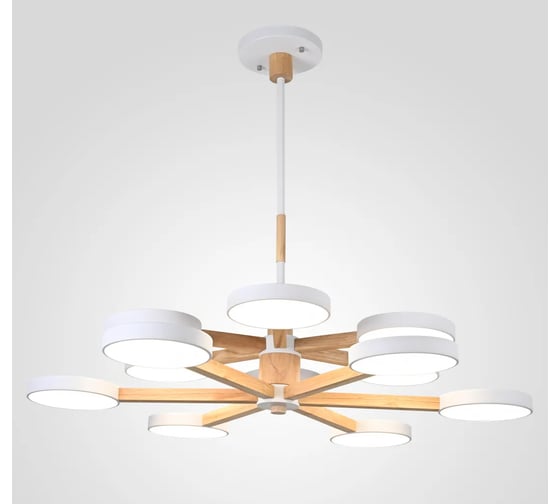 Подвесная люстра IMPERIUMLOFT TURNA DBL L12 White 229080-26 1