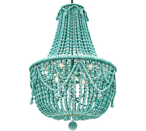 Люстра IMPERIUMLOFT Chanteuse Chandelier Turquoise 156897-22 1