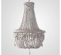 Люстра IMPERIUMLOFT RH Anselme White Wood Large Chandelier 84548-22