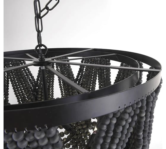Люстра IMPERIUMLOFT Amelia Wood Bead Chandelier 123352-22