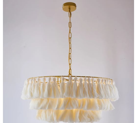 Подвесная люстра IMPERIUMLOFT TASSEL Бежевый 141054-26