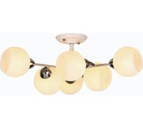 Люстра HIPER 6хE27х60Вт BLACK/GOLD H007-6