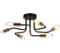 Люстра HIPER 6хE14х40Вт BLACK/GOLD H124-6 1