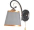 Бра HIPER 1хE27х60Вт BLACK/GOLD H055-1 1