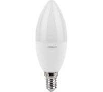 Светодиодная лампа Osram LED Value Р E14 800лм 10Вт замена 75Вт 3000К теплый белый свет 4058075579712 4058075579125