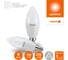 Лампа светодиодная Osram LED Value B E14 800лм 10Вт замена 75Вт 3000К теплый белый свет 4058075579125 12