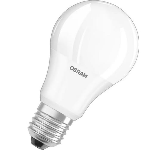 Светодиодная лампа OSRAM LED STAR A Стандарт 7Вт E27 600 Лм 2700 К Теплый белый свет 4058075096387