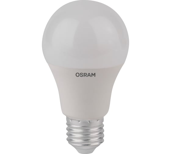 Светодиодная лампа OSRAM LED STAR A Стандарт 7Вт E27 600 Лм 2700 К Теплый белый свет 4058075096387