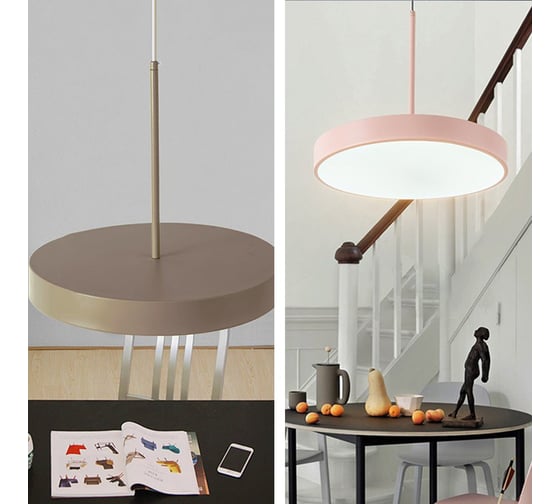 Подвесной светильник IMPERIUMLOFT TURNA ONE D40 Pink by 183493-26