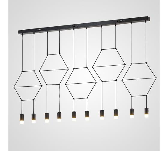 Подвесной светильник IMPERIUMLOFT Vibia Wireflow Lineal Pendant Light 0331 74888-22 1