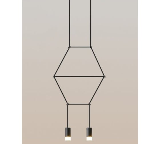 Подвесной светильник IMPERIUMLOFT Via Wireflow Lineal Pendant Light 2 152907-22 1
