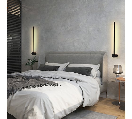 Настенный светильник IMPERIUMLOFT Wall LINES L80 Black 178037-26