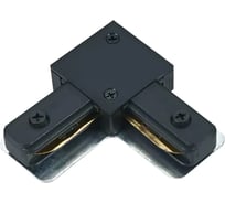 Коннектор IN HOME L-тип LRB-BL для шинопровода RB черный 4690612060620