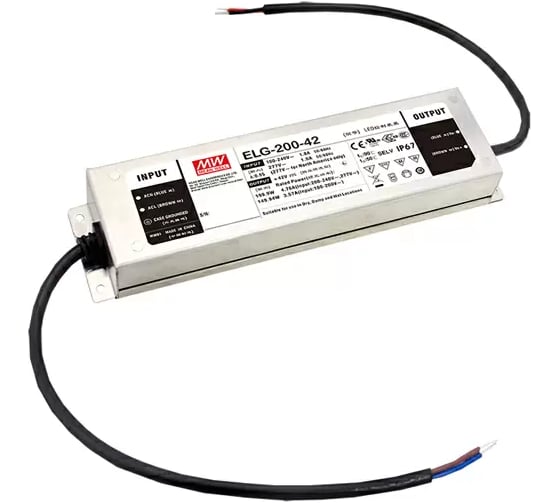 LED-драйвер Mean Well AC-DC ELG-200-24A Т02592784 1