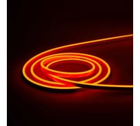 Гибкий неон MAKSILED 5 м, 10Вт/м, 24В, 6мм, оранжевый ML-NF-SIL-6mm-L50-24V-Orange