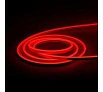 Гибкий неон MAKSILED 5 м, 10Вт/м, 24В, 6мм, красный ML-NF-SIL-6mm-L50-24V-Red