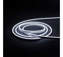 Гибкий неон MAKSILED 5 м, 10Вт/м, 24В, 6мм, 10000К, холодный белый ML-NF-SIL-6mm-L50-24V-CW-10000K