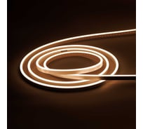 Гибкий неон MAKSILED 5 м, 10Вт/м, 24В, 6мм, 3000К, теплый белый ML-NF-SIL-6mm-L50-24V-WW-3000K