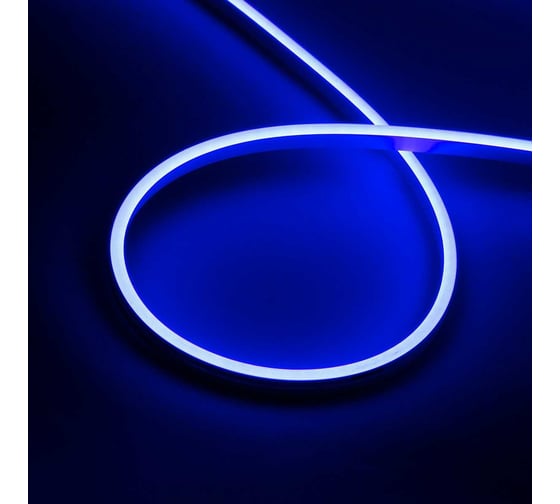 Гибкий неон MAKSILED 5 м, 10Вт/м, 24В, 8мм, синий ML-NF-SIL-8mm-L50-24V-Blue