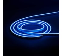 Гибкий неон MAKSILED 5 м, 10Вт/м, 24В, 8мм, голубой ML-NF-SIL-8mm-L50-24V-Ice Blue