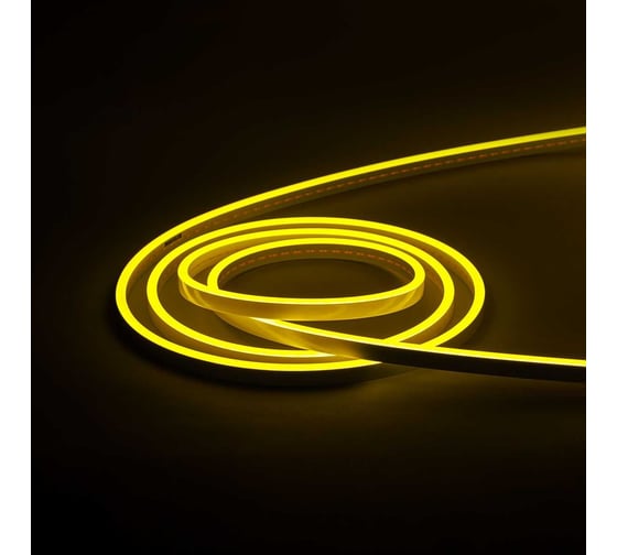 Гибкий неон MAKSILED 5 м, 10Вт/м, 24В, 8мм, лимонно-желтый ML-NF-SIL-8mm-L50-24V-Lemon Yellow 1