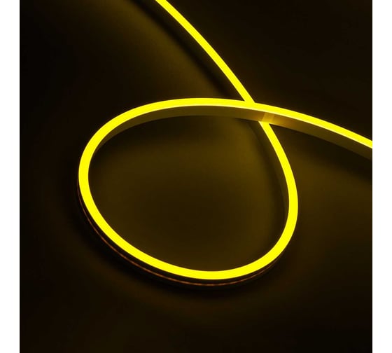 Гибкий неон MAKSILED 5 м, 10Вт/м, 24В, 8мм, лимонно-желтый ML-NF-SIL-8mm-L50-24V-Lemon Yellow