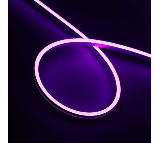 Гибкий неон MAKSILED 5 м, 10Вт/м, 24В, 8мм, фиолетовый ML-NF-SIL-8mm-L50-24V-Purple