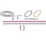 Гибкий неон MAKSILED 5 м, 10Вт/м, 24В, 8мм, фиолетовый ML-NF-SIL-8mm-L50-24V-Purple 5