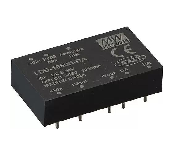 LED-драйвер Mean Well LDD-1050H-DA DC-DC драйвер светодиодов IP67 Т02746478 1